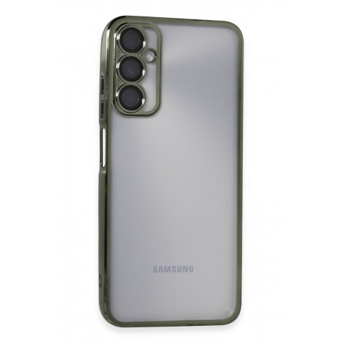 Newface Samsung Galaxy A05S Kılıf Razer Lensli Silikon - Yeşil Newface Samsung Galaxy A05S Kılıf Razer Lensli Silikon - Yeşil