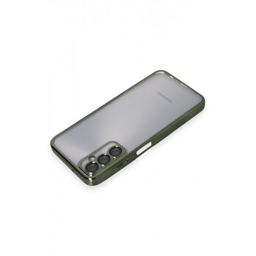 Newface Samsung Galaxy A05S Kılıf Razer Lensli Silikon - Yeşil Newface Samsung Galaxy A05S Kılıf Razer Lensli Silikon - Yeşil