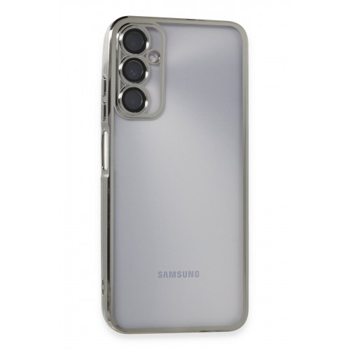 Newface Samsung Galaxy A05S Kılıf Razer Lensli Silikon - Gümüş Newface Samsung Galaxy A05S Kılıf Razer Lensli Silikon - Gümüş