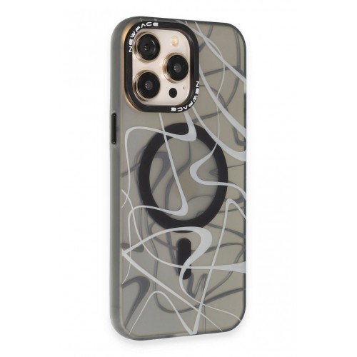 Newface iPhone 15 Pro Max Kılıf Venüs Magneticsafe Desenli Kapak - Venüs - 3