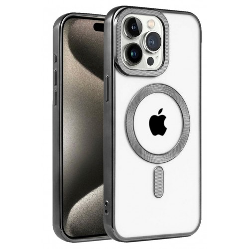 Newface iPhone 14 Pro Kılıf Kronos Magsafe Kapak - Siyah Newface iPhone 14 Pro Kılıf Kronos Magsafe Kapak - Siyah