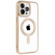 Newface iPhone 14 Pro Kılıf Kronos Magsafe Kapak - Gold Newface iPhone 14 Pro Kılıf Kronos Magsafe Kapak - Gold