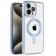Newface iPhone 14 Pro Kılıf Kronos Magsafe Kapak - Sierra Blue Newface iPhone 14 Pro Kılıf Kronos Magsafe Kapak - Sierra Blue