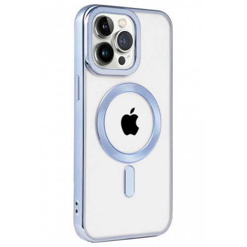 Newface iPhone 14 Pro Kılıf Kronos Magsafe Kapak - Sierra Blue Newface iPhone 14 Pro Kılıf Kronos Magsafe Kapak - Sierra Blue