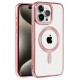 Newface iPhone 14 Pro Max Kılıf Kronos Magsafe Kapak - Rose Gold Newface iPhone 14 Pro Max Kılıf Kronos Magsafe Kapak - Rose Gold