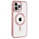 Newface iPhone 14 Pro Max Kılıf Kronos Magsafe Kapak - Rose Gold Newface iPhone 14 Pro Max Kılıf Kronos Magsafe Kapak - Rose Gold