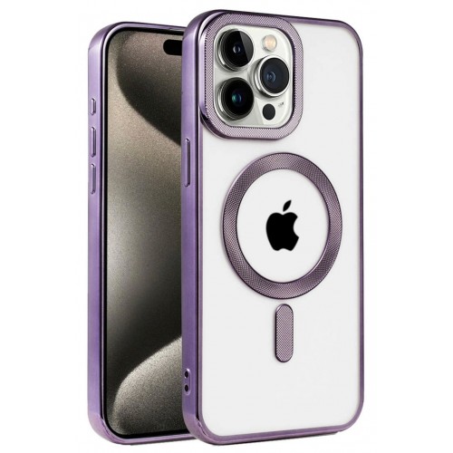 Newface iPhone 14 Pro Max Kılıf Kronos Magsafe Kapak - Derin Mor Newface iPhone 14 Pro Max Kılıf Kronos Magsafe Kapak - Derin Mor