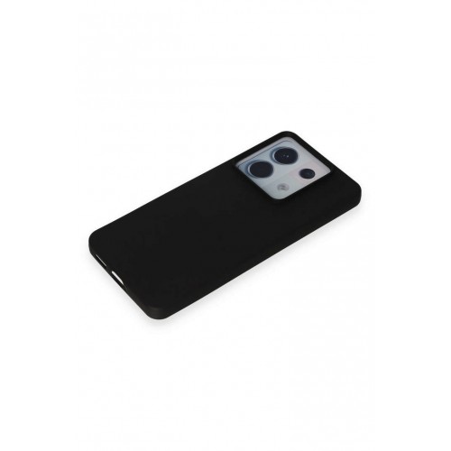 Newface Xiaomi Poco X6 Kılıf First Silikon - Siyah Newface Xiaomi Poco X6 Kılıf First Silikon - Siyah