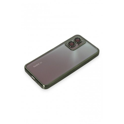 Newface Xiaomi Redmi Note 11E Kılıf Razer Lensli Silikon - Yeşil Newface Xiaomi Redmi Note 11E Kılıf Razer Lensli Silikon - Yeşil