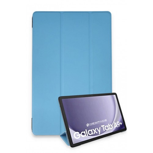 Newface Samsung Galaxy Tab A9 Plus Kılıf Tablet Smart Kılıf - Mavi Newface Samsung Galaxy Tab A9 Plus Kılıf Tablet Smart Kılıf - Mavi