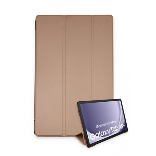 Newface Samsung Galaxy Tab A9 Plus Kılıf Tablet Smart Kılıf - Rose Gold Newface Samsung Galaxy Tab A9 Plus Kılıf Tablet Smart Kılıf - Rose Gold