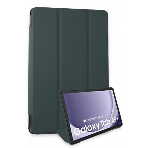 Newface Samsung Galaxy Tab A9 Plus Kılıf Tablet Smart Kılıf - Koyu Yeşil Newface Samsung Galaxy Tab A9 Plus Kılıf Tablet Smart Kılıf - Koyu Yeşil