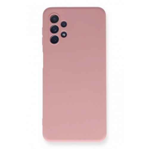 Newface Samsung Galaxy A32 5G Kılıf Nano içi Kadife Silikon - Pembe Newface Samsung Galaxy A32 5G Kılıf Nano içi Kadife Silikon - Pembe