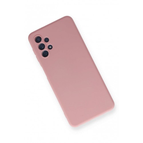 Newface Samsung Galaxy A32 5G Kılıf Nano içi Kadife Silikon - Pembe Newface Samsung Galaxy A32 5G Kılıf Nano içi Kadife Silikon - Pembe