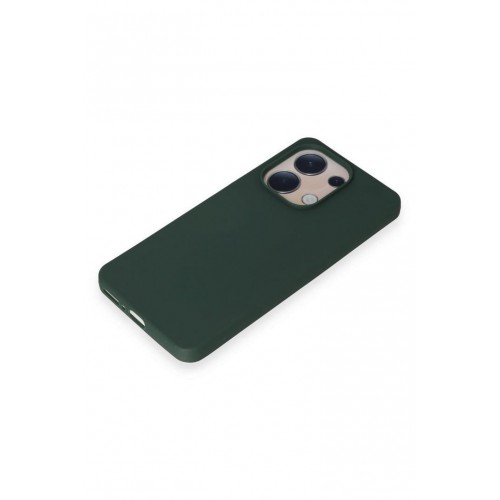 Newface Xiaomi Redmi Note 13 Kılıf First Silikon - Koyu Yeşil Newface Xiaomi Redmi Note 13 Kılıf First Silikon - Koyu Yeşil