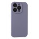 Newface iPhone 15 Pro Kılıf Nano içi Kadife Silikon - Lila Newface iPhone 15 Pro Kılıf Nano içi Kadife Silikon - Lila