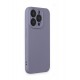Newface iPhone 15 Pro Kılıf Nano içi Kadife Silikon - Lila Newface iPhone 15 Pro Kılıf Nano içi Kadife Silikon - Lila