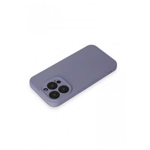 Newface iPhone 15 Pro Kılıf Nano içi Kadife Silikon - Lila Newface iPhone 15 Pro Kılıf Nano içi Kadife Silikon - Lila