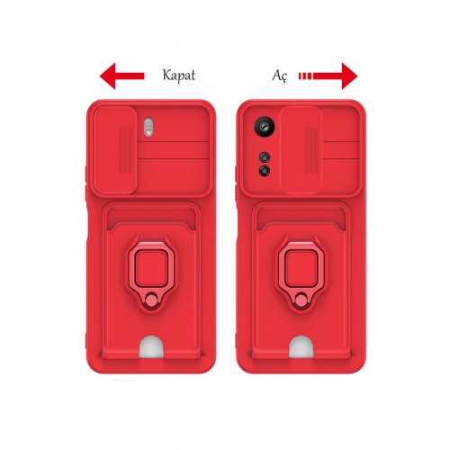 Newface Xiaomi Redmi 13C Kılıf Zuma Kartvizitli Yüzüklü Silikon - Siyah Newface Xiaomi Redmi 13C Kılıf Zuma Kartvizitli Yüzüklü Silikon - Siyah