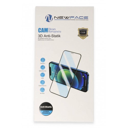 Newface Samsung Galaxy A25 5G 3D Antistatik Cam Ekran Koruyucu Newface Samsung Galaxy A25 5G 3D Antistatik Cam Ekran Koruyucu