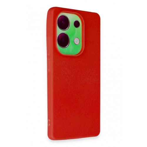 Newface Xiaomi Redmi Note 13 Kılıf First Silikon - Kırmızı Newface Xiaomi Redmi Note 13 Kılıf First Silikon - Kırmızı