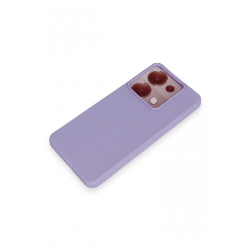 Newface Xiaomi Redmi Note 13 Pro 4G Kılıf First Silikon - Lila Newface Xiaomi Redmi Note 13 Pro 4G Kılıf First Silikon - Lila