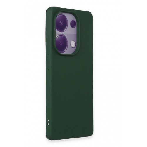 Newface Xiaomi Redmi Note 13 Pro 4G Kılıf First Silikon - Koyu Yeşil Newface Xiaomi Redmi Note 13 Pro 4G Kılıf First Silikon - Koyu Yeşil