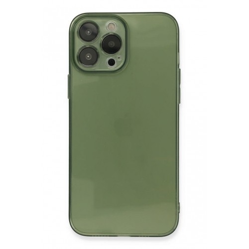 Newface iPhone 13 Pro Max Kılıf Fly Lens Silikon - Yeşil Newface iPhone 13 Pro Max Kılıf Fly Lens Silikon - Yeşil