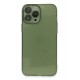 Newface iPhone 13 Pro Max Kılıf Fly Lens Silikon - Yeşil Newface iPhone 13 Pro Max Kılıf Fly Lens Silikon - Yeşil