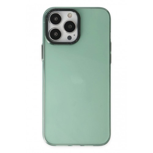 Newface iPhone 13 Pro Kılıf Anka PC Sert Metal Kapak - Yeşil Newface iPhone 13 Pro Kılıf Anka PC Sert Metal Kapak - Yeşil