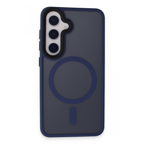 Newface Samsung Galaxy S24 Kılıf Trex Magneticsafe Kapak - Lacivert Newface Samsung Galaxy S24 Kılıf Trex Magneticsafe Kapak - Lacivert