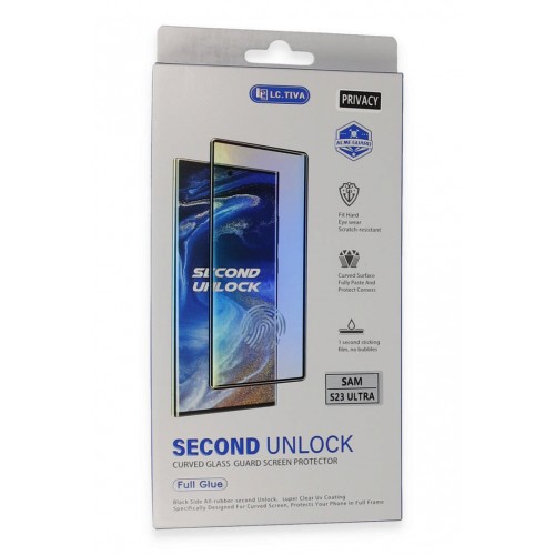 Newface Samsung Galaxy S23 Ultra Durable Full Glue Curved Hayalet Cam Newface Samsung Galaxy S23 Ultra Durable Full Glue Curved Hayalet Cam