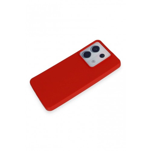 Newface Xiaomi Redmi Note 13 Pro 5G Kılıf First Silikon - Kırmızı Newface Xiaomi Redmi Note 13 Pro 5G Kılıf First Silikon - Kırmızı