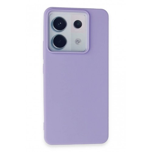 Newface Xiaomi Redmi Note 13 Pro 5G Kılıf First Silikon - Lila Newface Xiaomi Redmi Note 13 Pro 5G Kılıf First Silikon - Lila