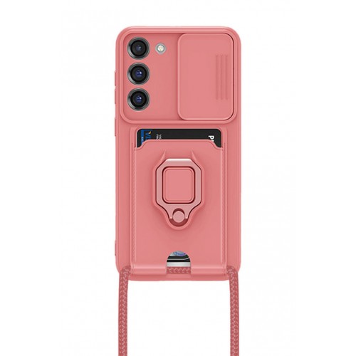 Newface Samsung Galaxy S24 Plus Kılıf Zuma Kartvizitli Yüzüklü Silikon - Pembe Newface Samsung Galaxy S24 Plus Kılıf Zuma Kartvizitli Yüzüklü Silikon - Pembe