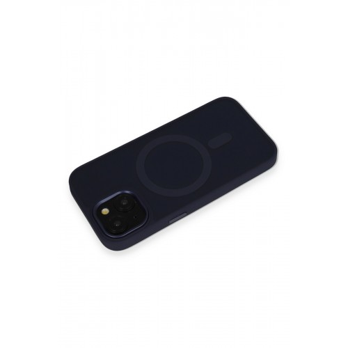 Newface iPhone 15 Kılıf Oslo Magsafe Kapak - Lacivert Newface iPhone 15 Kılıf Oslo Magsafe Kapak - Lacivert