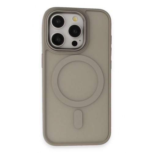 Newface iPhone 14 Pro Max Kılıf Oslo Magsafe Kapak - Titan Gri Newface iPhone 14 Pro Max Kılıf Oslo Magsafe Kapak - Titan Gri