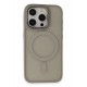 Newface iPhone 14 Pro Max Kılıf Oslo Magsafe Kapak - Titan Gri Newface iPhone 14 Pro Max Kılıf Oslo Magsafe Kapak - Titan Gri