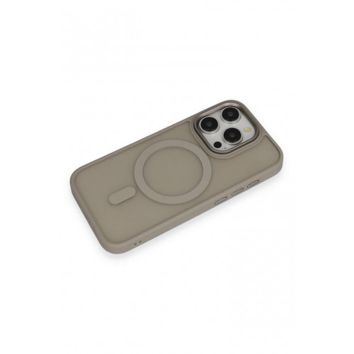Newface iPhone 14 Pro Max Kılıf Oslo Magsafe Kapak - Titan Gri Newface iPhone 14 Pro Max Kılıf Oslo Magsafe Kapak - Titan Gri