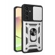 Newface Samsung Galaxy A15 4G Kılıf Pars Lens Yüzüklü Silikon - Gümüş Newface Samsung Galaxy A15 4G Kılıf Pars Lens Yüzüklü Silikon - Gümüş