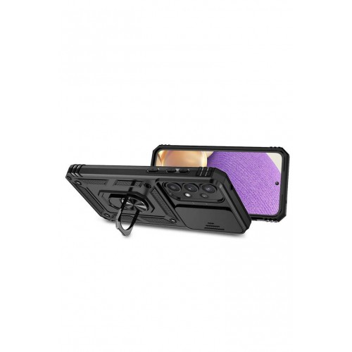 Newface Samsung Galaxy A55 5G Kılıf Pars Lens Yüzüklü Silikon - Yeşil Newface Samsung Galaxy A55 5G Kılıf Pars Lens Yüzüklü Silikon - Yeşil