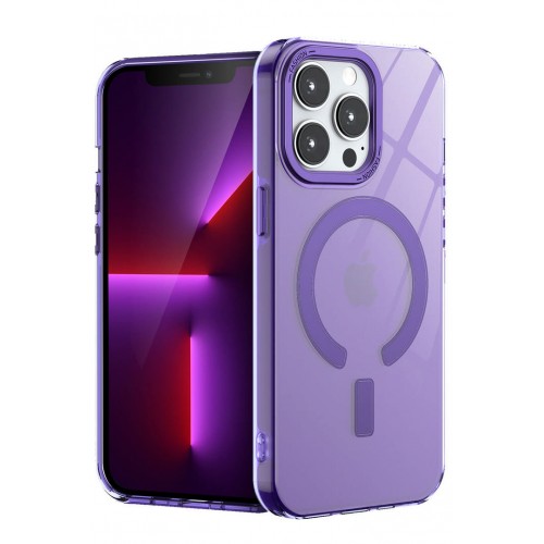 Newface iPhone 12 Pro Max Kılıf Troy Magsafe Kapak - Mor Newface iPhone 12 Pro Max Kılıf Troy Magsafe Kapak - Mor