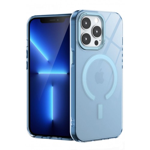Newface iPhone 15 Pro Kılıf Troy Magsafe Kapak - Mavi Newface iPhone 15 Pro Kılıf Troy Magsafe Kapak - Mavi