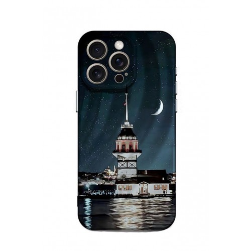 Newface iPhone 13 Pro Max Kılıf Crew Desenli Kapak - Kız Kulesi Newface iPhone 13 Pro Max Kılıf Crew Desenli Kapak - Kız Kulesi