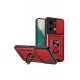 Newface Xiaomi Poco X6 Kılıf Pars Lens Yüzüklü Silikon - Kırmızı Newface Xiaomi Poco X6 Kılıf Pars Lens Yüzüklü Silikon - Kırmızı