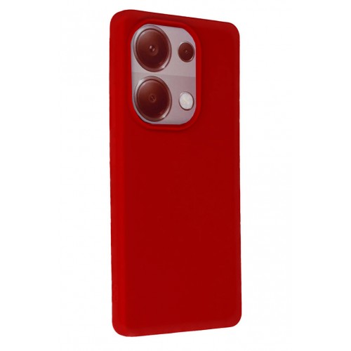 Newface Xiaomi Redmi Note 13 Pro 4G Kılıf First Silikon - Kırmızı Newface Xiaomi Redmi Note 13 Pro 4G Kılıf First Silikon - Kırmızı