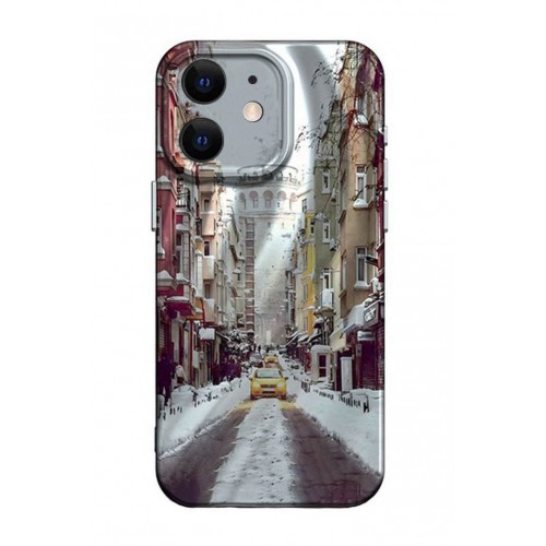 Newface iPhone 11 Kılıf Crew Desenli Kapak - Galata Kulesi Newface iPhone 11 Kılıf Crew Desenli Kapak - Galata Kulesi