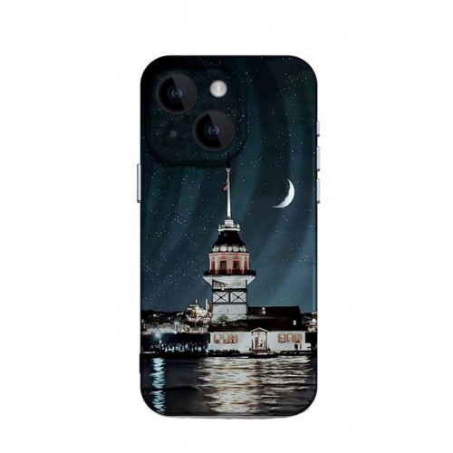 Newface iPhone 14 Kılıf Crew Desenli Kapak - Kız Kulesi Newface iPhone 14 Kılıf Crew Desenli Kapak - Kız Kulesi