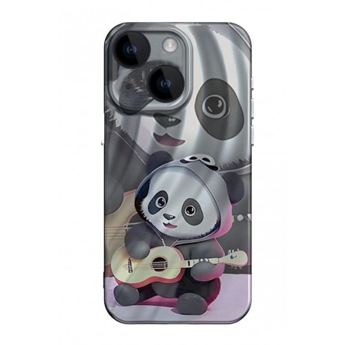 Newface iPhone 14 Kılıf Crew Desenli Kapak - Panda Newface iPhone 14 Kılıf Crew Desenli Kapak - Panda