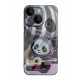Newface iPhone 14 Kılıf Crew Desenli Kapak - Panda Newface iPhone 14 Kılıf Crew Desenli Kapak - Panda